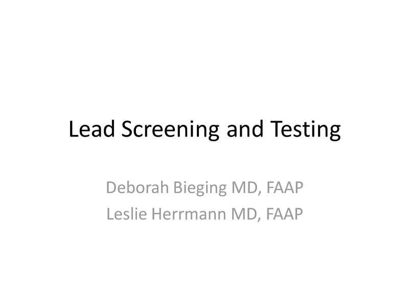 File:Pediatric Lead Testing and Screening 7.16.17.pdf